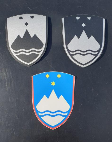 Magnetic sticker with company/municipality logo