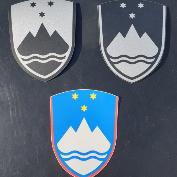 Magnetic sticker with company/municipality logo