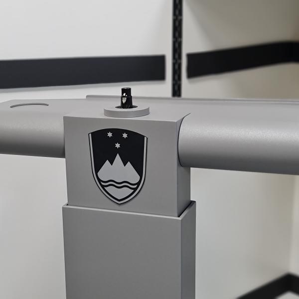 Magnetic sticker with company/municipality logo